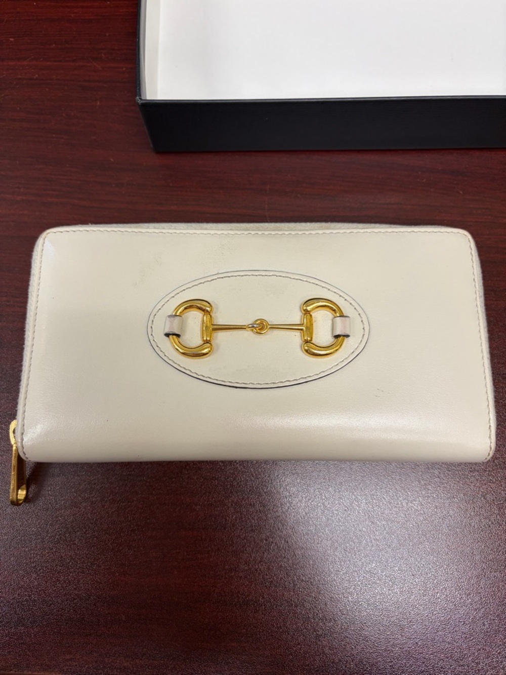 Gucci Horsebit Zip Around Wallet - w/ COA, dust bag and box